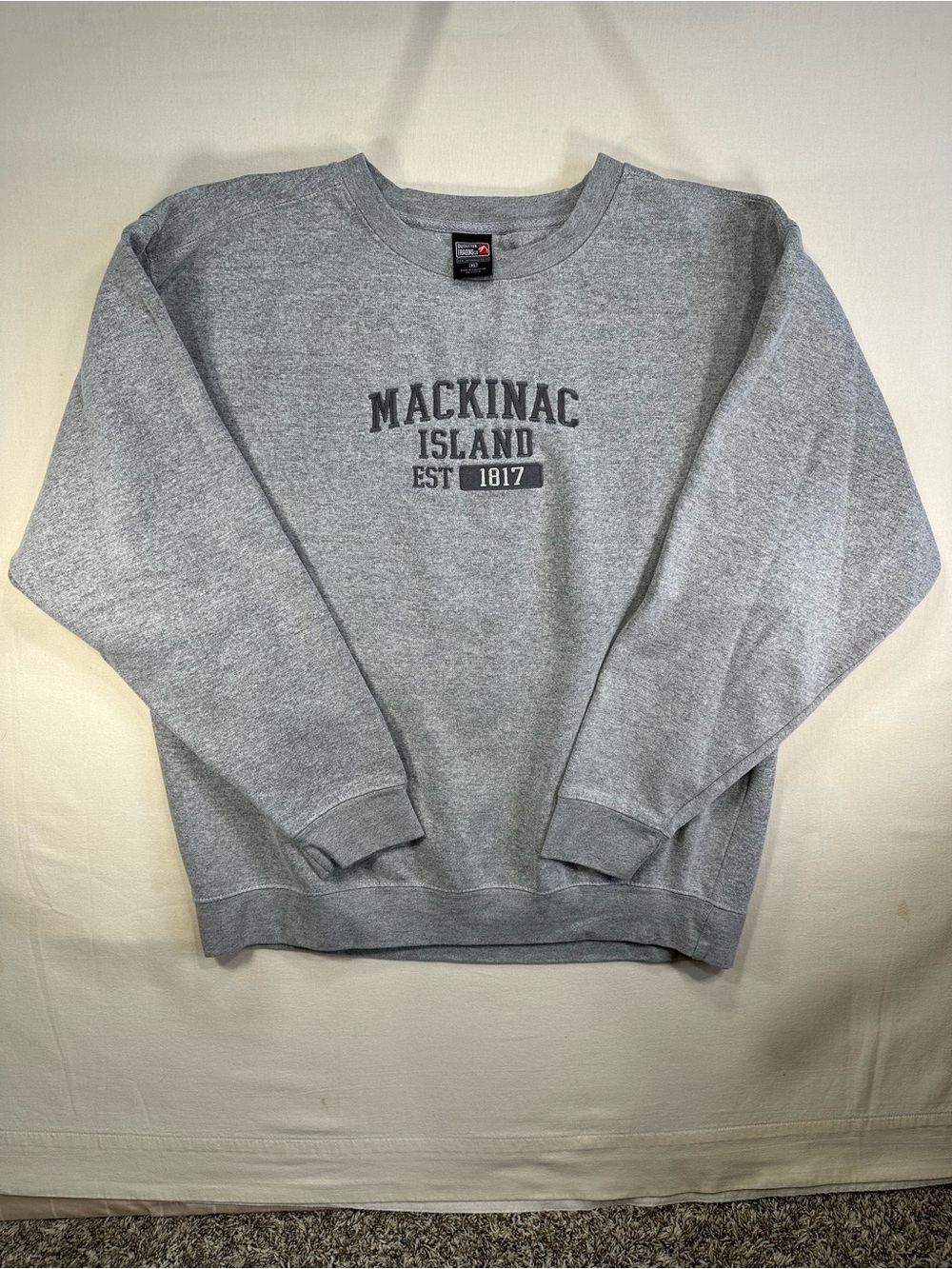 Vintage Outfitter Trading Co Mackinac Island Michigan Crewneck Sweatshirt XL EUC